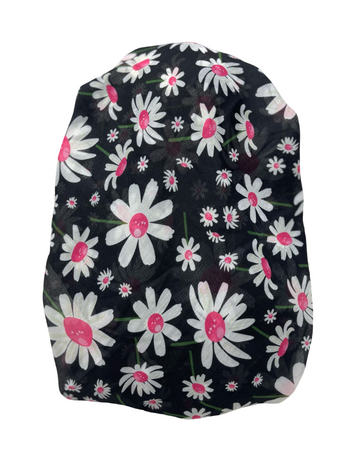 It's Younique OB-DAI-PNK Pink Daisies Pre-Tied Open Back Bandanna with Velvet Grip Myselflingerie.com